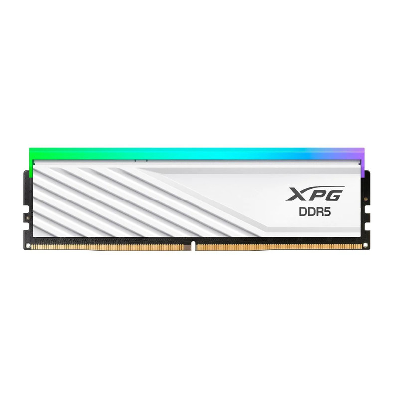 Adata XPG Lancer Blade 16GB DDR5 6400Mhz RGB RAM - White - الذاكرة العشوائية